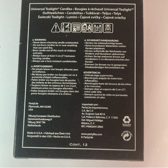 Partylite Forbidden Fruits collection tea light candles Pomegranate Passion new - Picture 7 of 7